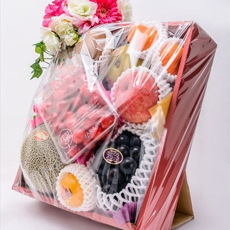 お悔み果物かご